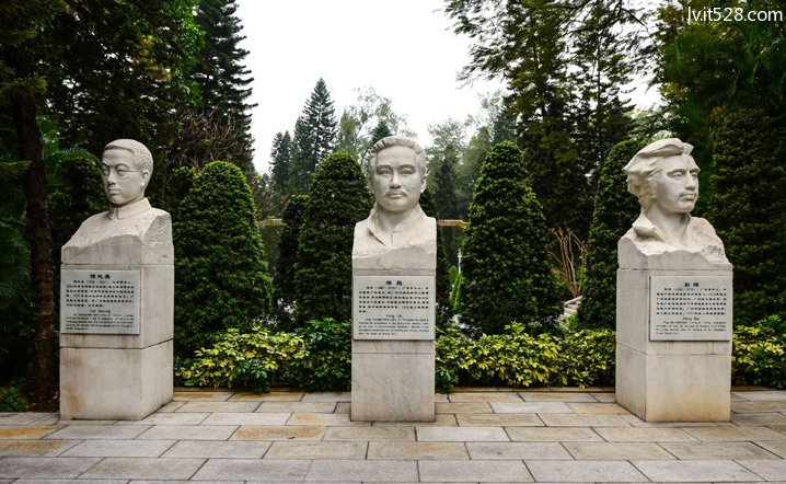 广州起义烈士陵园石像